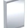 Geberit ONE - Spiegelkast Met LED-verlichting, 600x900x150 Mm, Scharnieren Rechts, Inbouw, Wit 505.801.00.2
