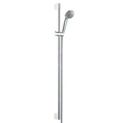 Hansgrohe Crometta 85 - Glijstangset Met Douchekop, Douchestang 90 Cm En Doucheslang, Chroom 27762000