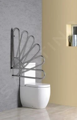 Sapho Badkamer Apparatuur - Handgreep Draaibaar 600 Mm, Rvs XH516 -Woonwinkel d8f86fab8b57c5b8c8b6d610