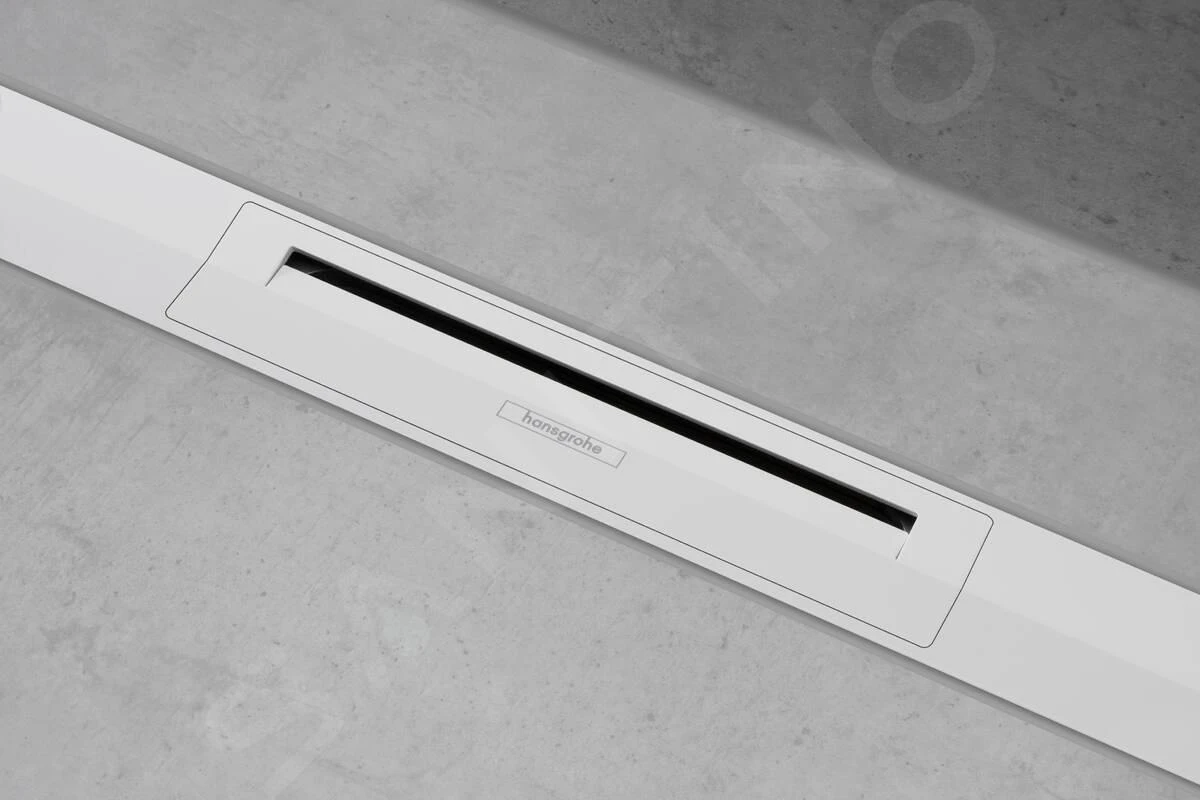 Hansgrohe RainDrain Flex - Douchegoot Met Rvs Rooster 1000, Te Plaatsen In De Ruimte, Inkortbaar, Mat Wit 56046700 4 Hansgrohe RainDrain Flex - Douchegoot Met Rvs Rooster 1000, Te Plaatsen In De Ruimte, Inkortbaar, Mat Wit 56046700 - Afbeelding 4