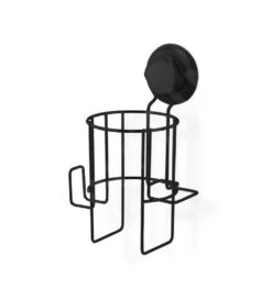 Compactor Bestlock - Haardrogerhouder Met Zuignap, Zwart RAN9780