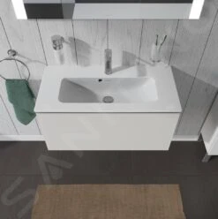 Duravit L-Cube - Wastafelonderkast Compact, 400x820x391 Mm, 1 La, Glanzend Wit LC615702222 -Woonwinkel e09177cb952b8dbccc4800b5