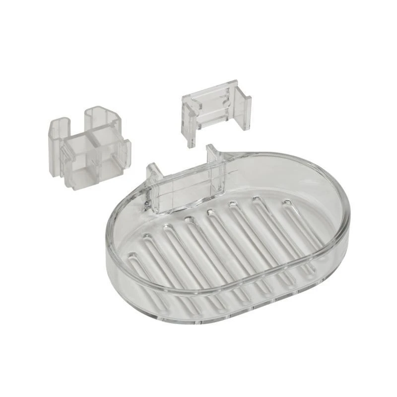 Hansgrohe Casetta - Zeepschaal Voor Unica'E/ Unica'F Douchestangen, Helder Kunststof 28685000 1 Hansgrohe Casetta - Zeepschaal Voor Unica'E/ Unica'F Douchestangen, Helder Kunststof 28685000