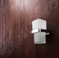 Nimco Maya - Tandenborstelhouder Met Houder, Mat Glas/chroom MA 29058H-26 -Woonwinkel e54227712e72fe465c04ce1e