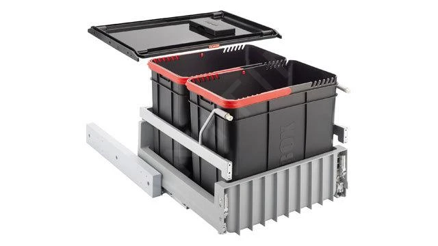 Franke Sorters - 300-45 Duo Inbouw Afvalemmer 121.0150.144 1 Franke Sorters - 300-45 Duo Inbouw Afvalemmer 121.0150.144