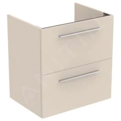 Ideal Standard I.Life A - Wastafelonderkast, 600x440x630 Mm, 2 Laden, Mat Zand T5255NF