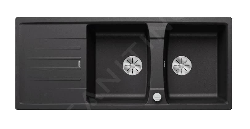 Blanco Lexa 8 - Silgranit Spoelbak, 1160x500 Mm, Met Afvoerbediening, InFino, Antraciet 524970 1 Blanco Lexa 8 - Silgranit Spoelbak, 1160x500 Mm, Met Afvoerbediening, InFino, Antraciet 524970