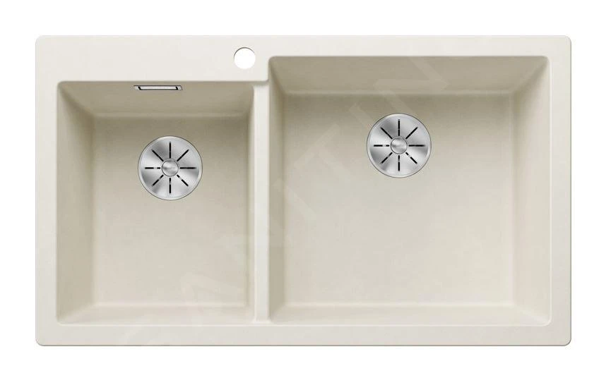 Blanco Pleon 9 - Silgranit Spoelbak, 860x500 Mm, InFino, Zacht Wit 527142 1 Blanco Pleon 9 - Silgranit Spoelbak, 860x500 Mm, InFino, Zacht Wit 527142