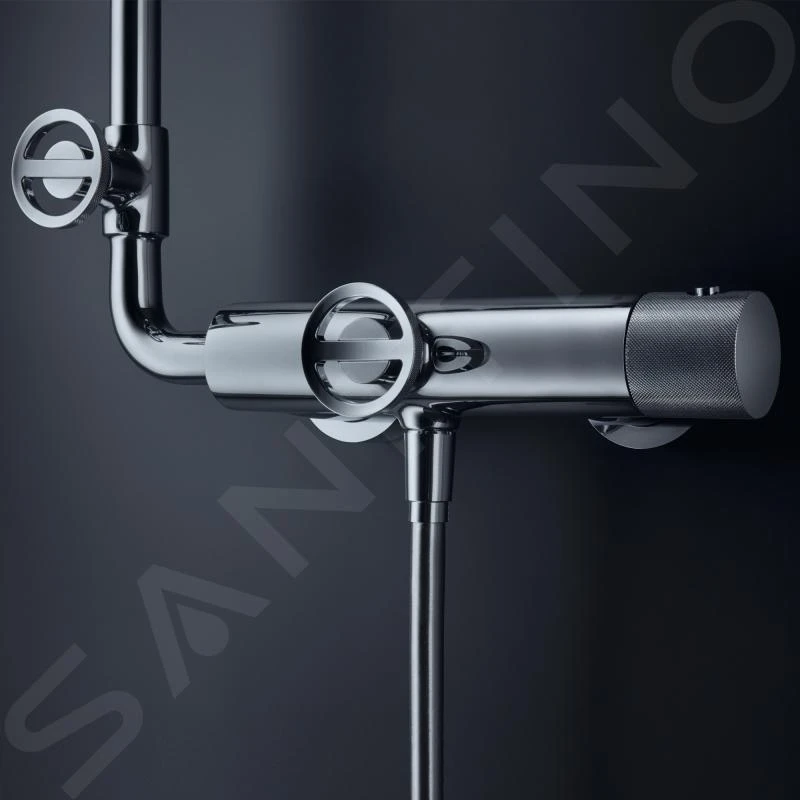 Axor Showerpipe Front - Showerpipe 279 Mm 2jet, Thermostatische Douchekraan, Chroom 26020000 5 Axor Showerpipe Front - Showerpipe 279 Mm 2jet, Thermostatische Douchekraan, Chroom 26020000 - Afbeelding 5