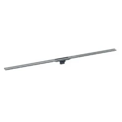 Geberit CleanLine - Rooster Voor Douchegoot 80, 300-1300 Mm, Zwart Chroom/geborsteld Chroom 154.441.QC.1