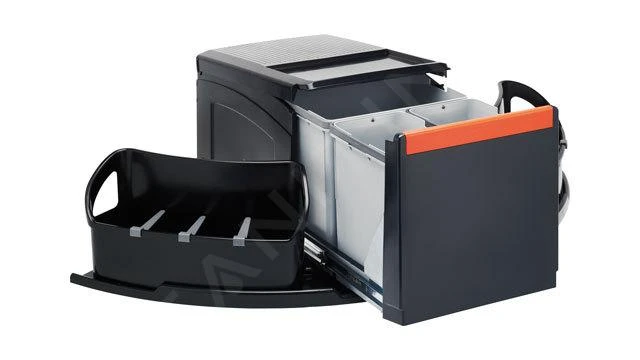 Franke Cube - Inbouw Afvalemmer Hoekmontage 134.0055.288 1 Franke Cube - Inbouw Afvalemmer Hoekmontage 134.0055.288