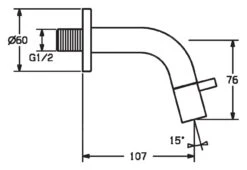 Hansa Nova - Koudwaterkraan, Mat Zwart 5086810133 -Woonwinkel fdeb6032c3d55a1b33735991