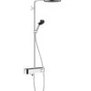 Hansgrohe Pulsify S - Douchesysteem 260 Met Badthermostaat ShowerTablet Select 400, 1 Straalsoort, Chroom 24230000