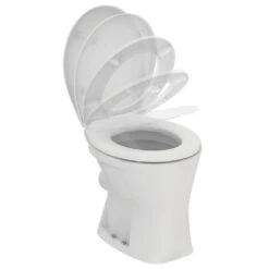Ideal Standard Eurovit - Staand Toilet, Achterafvoer, Wit V320101 -Woonwinkel ff7d6418d8163aec1e93fe25