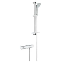 Grohe Grohtherm 2000 - Thermostatische Douchekraan Met Douchegarnituur 600 Mm, Chroom 34195001
